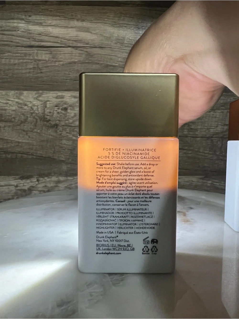 Drunk Elephant highlighter and bronzer drops B-Goldi & D-Bronzi (Set of 2)